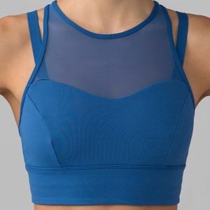 Lululemon Blue Mesh Bra